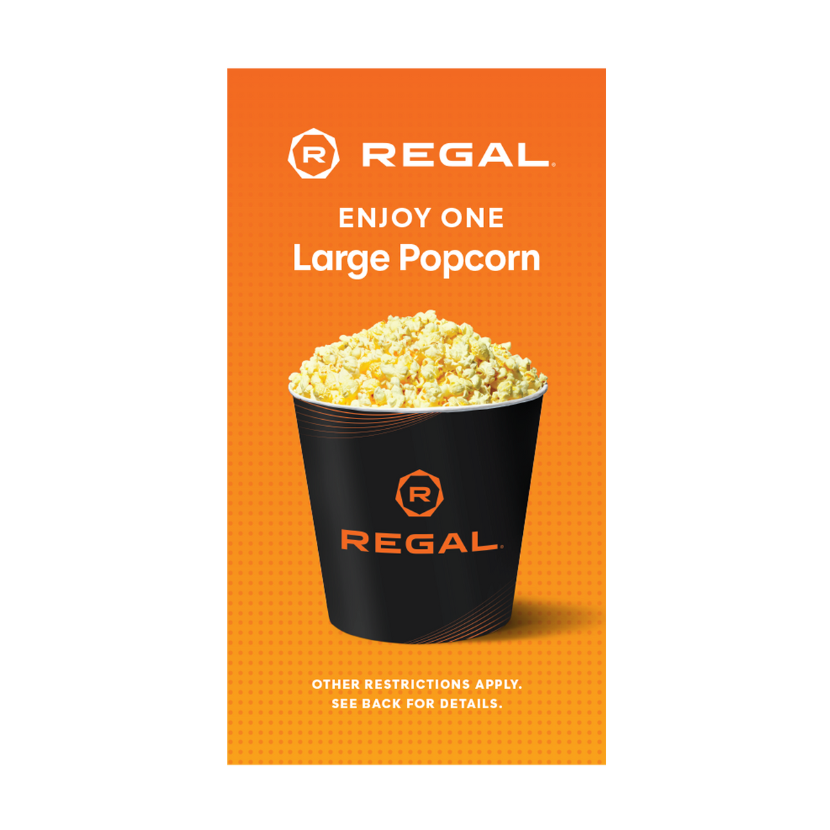 Popcorn Voucher (Print at Home)