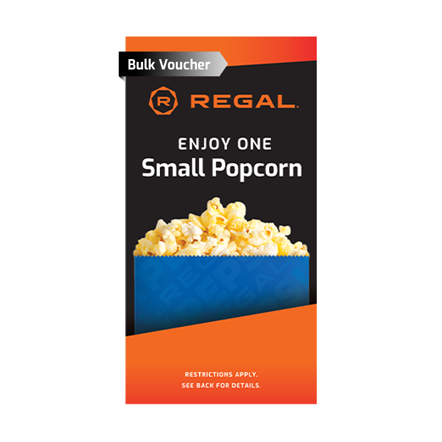 Bulk - Popcorn Voucher (Physical)